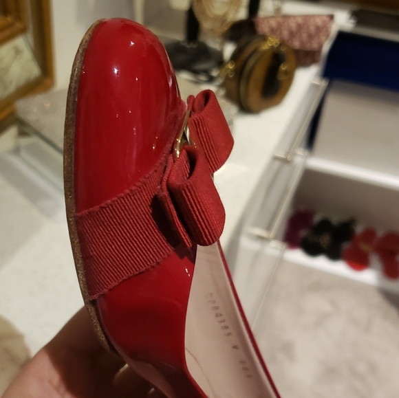 **SOLD***100%Authentic Salvatore Red Varina Ballet - Picture 10 of 13